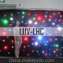 LUV-LHC203 红绿蓝白星光布 单色星空布 厂家直销