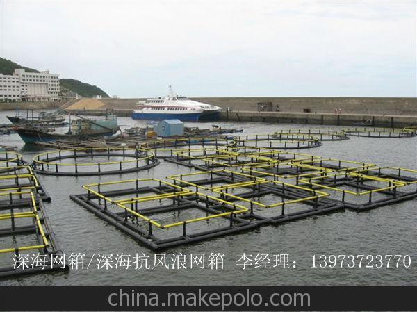 方形網(wǎng)箱，方形深海網(wǎng)箱，方形深?？癸L浪網(wǎng)箱圖片