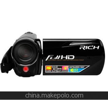 RICH/萊彩 HD-R571S 全高清數碼攝像機 紅外夜視 迷你行車記錄DV
