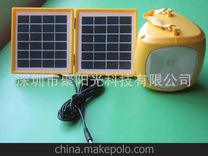 太陽(yáng)能手提燈 應急燈 USB充電 多檔可調 分體式圖片