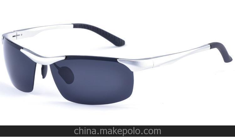 廠家直銷高檔鋁鎂偏光太陽鏡 騎行眼鏡 眼鏡批發8531