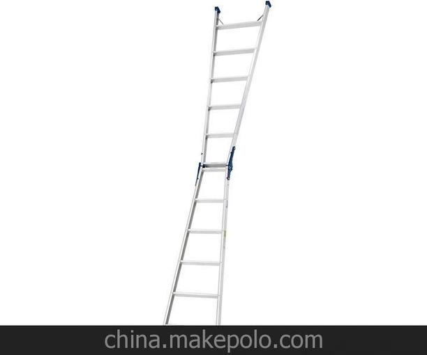 廠家直銷品牌鋁合金人字梯 也可當直梯使用 安全方便 輕巧實用圖片