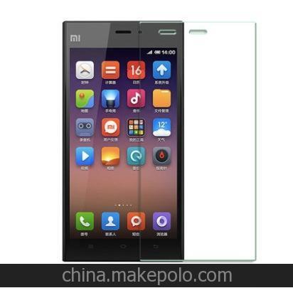 生產(chǎn)批發(fā)小米系列鋼化玻璃膜 iPhone6手機(jī)彩色鋼化玻璃膜防暴圖片