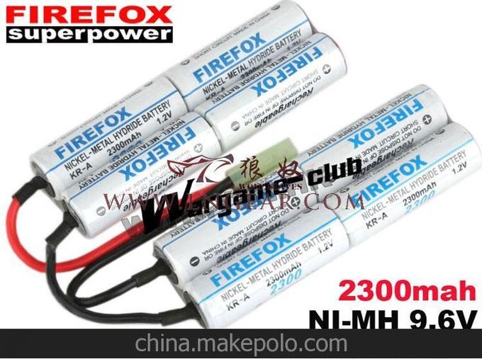廣州狼奴-火狐FIREFOX A2300mAh 9.6V鎳氫分開(kāi)動(dòng)力電池組圖片