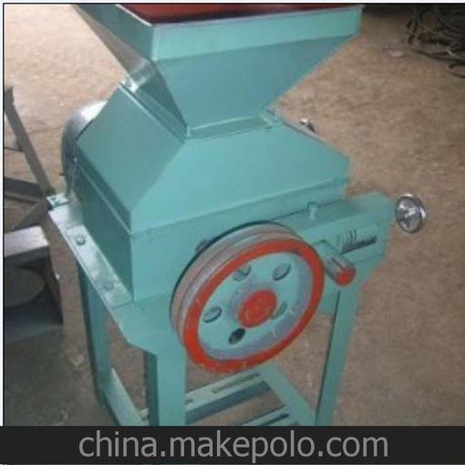 家用拉絲對(duì)輥壓扁機(jī) 綠豆壓扁機(jī)規(guī)格 玉米片壓扁機(jī)行情圖片