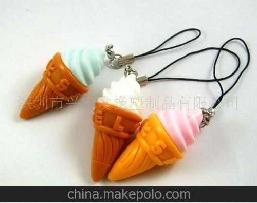 PU小動物吊飾 PU娃娃吊飾 可定制各種形狀的PU吊飾禮品圖片