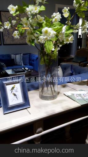 亞克力花瓶路引，圓筒花瓶，插花，裝飾，不易碎圖片