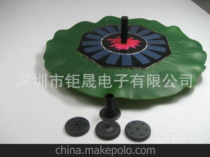 漂浮式荷葉花園噴泉JC-AS180-0814圖片