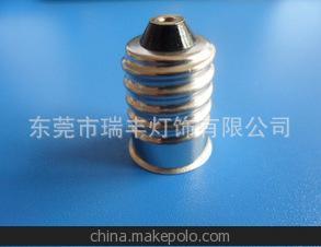 長(zhǎng)期供應(yīng)高級(jí)專業(yè)E14加長(zhǎng)非標(biāo)旋轉(zhuǎn)燈頭 優(yōu)質(zhì)常規(guī)E14銅鎳燈頭圖片