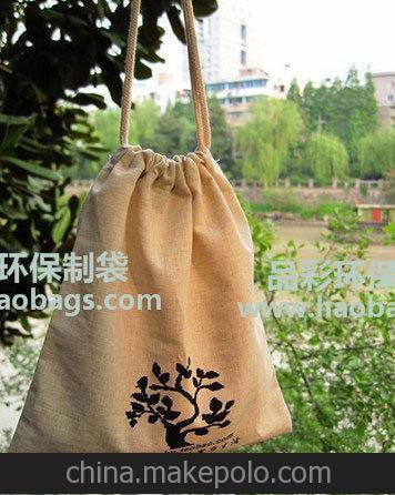 供應(yīng)麻布袋 束口袋 抽繩麻袋 量大優(yōu)惠 可來圖來樣定制圖片
