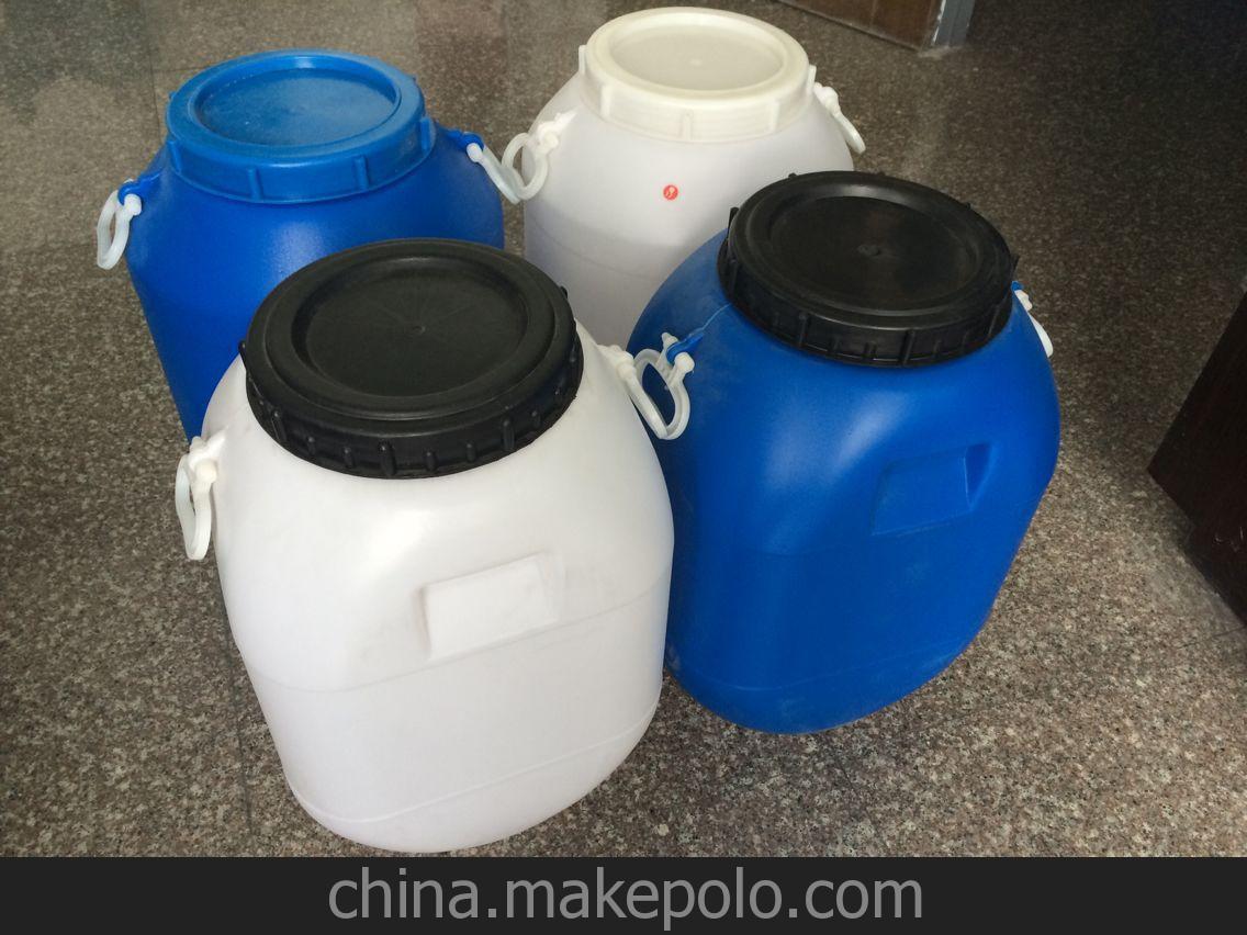 江西吉安50升塑料圆桶 宜春50公斤白色油桶 赣州蓝化工桶 一等品图片