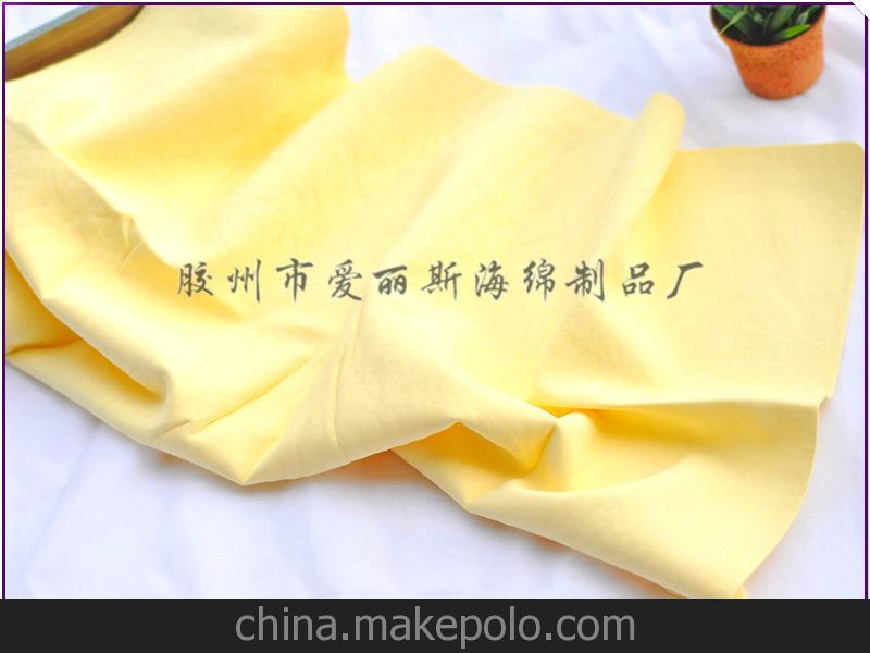 PVA仿鹿皮巾 混批發 吸水毛巾 超細纖維洗車巾66*43袋裝 擦車巾