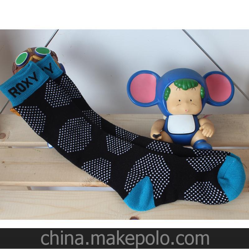 2013新款ROXY QUIKSILYER男女美潮街頭專業加厚戶外保暖滑雪襪子