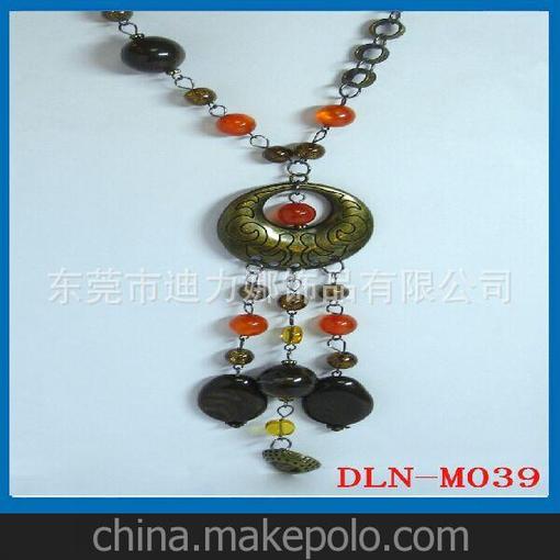 外貿原單首飾品 長(cháng)款毛衣鏈 服飾配飾飾品可來(lái)圖來(lái)樣訂做生產(chǎn)圖片