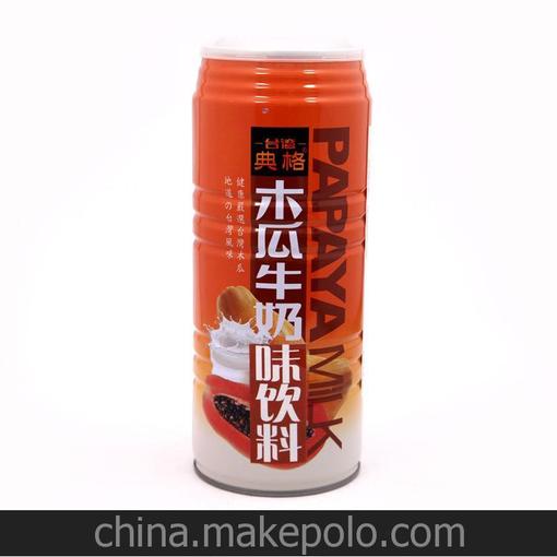 臺灣原裝進(jìn)口飲料批發(fā) 木瓜牛乳 木瓜牛奶味飲料 代理加盟招商圖片