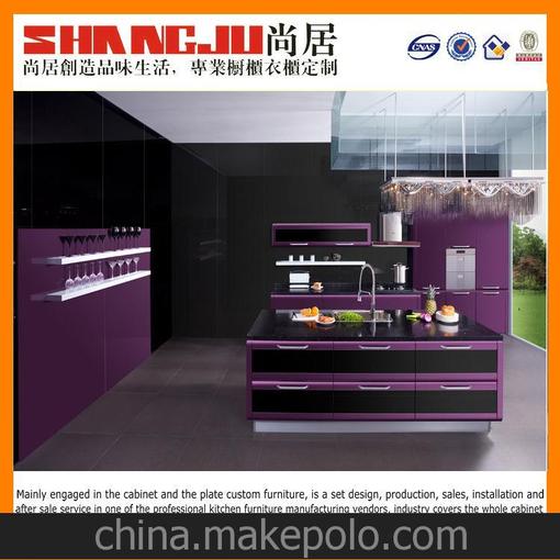 櫥柜工廠(chǎng) 大量供應 簡(jiǎn)約整體櫥柜 款式精美現代整體櫥柜 質(zhì)量保證圖片
