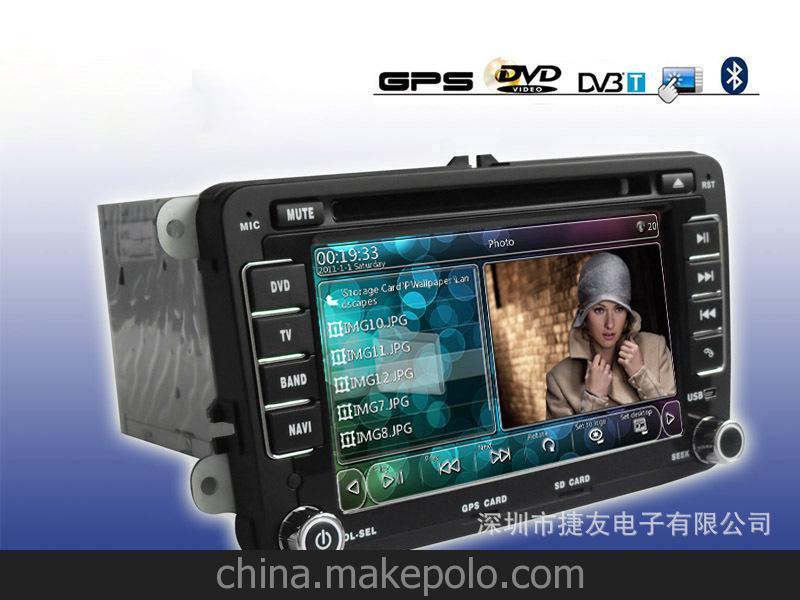 7寸大眾邁騰/速騰/高爾夫車載DVD內置GPS/WIFI/3G