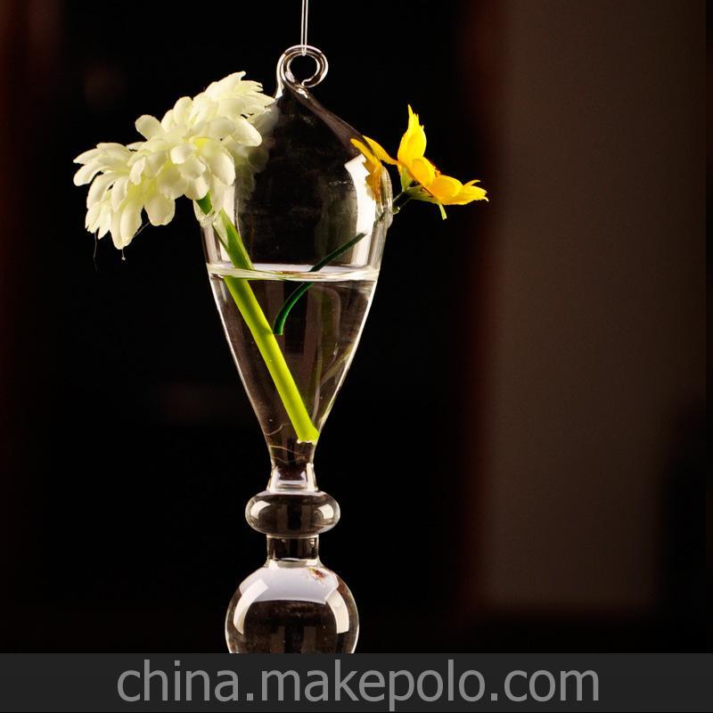 mxmade欧式创意悬挂造型玻璃花瓶水培花器时尚家居饰品工艺品