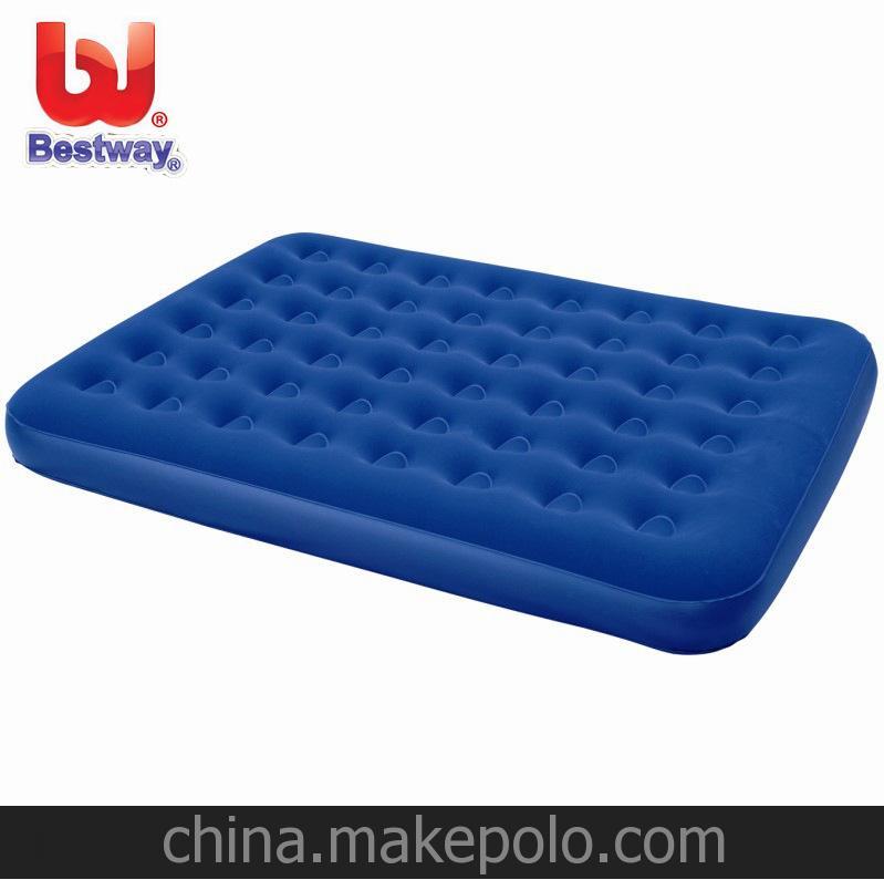 bestway 蜂窝立柱充气床垫 植绒充气床垫 气垫床203cm*152cm*22cm